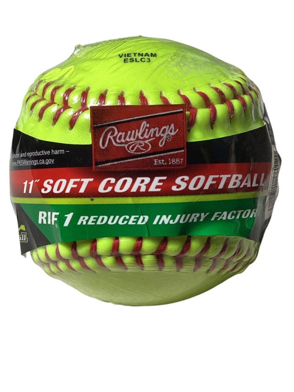 Rawlings 11" Soft Core Softball, USA Softball (Formerly ASA) Approved